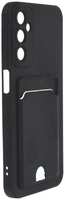 Чехол Neypo для Samsung A24 4G Pocket Matte Silicone с карманом Black NPM65195