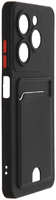 Чехол Neypo для Infinix Hot 40i Pocket Matte Silicone с карманом Black NPM75616