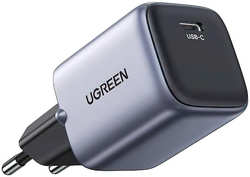 Зарядное устройство Ugreen CD319 Nexode Mini USB-C 30W PD Grey 90666