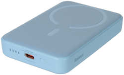 Внешний аккумулятор Baseus Power Bank Magnetic Mini Wireless 10000mAh 20W Blue PPCX110103