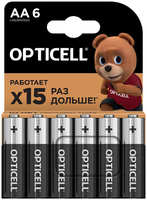 Батарейка AA - Opticell Basic LR6 BL6 (6 штук) 5051006