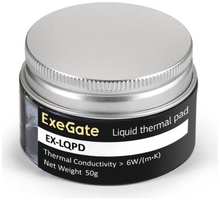 Термопаста ExeGate EX-LQPD 50g EX296178RUS