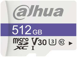 Карта памяти 512Gb - Dahua C10 / U3 / V30 FAT32 Memory Card DHI-TF-C100 / 512GB