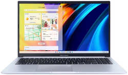 Ноутбук ASUS VivoBook Series X1502ZA-BQ1088 Silver 90NB0VX2-M01M40 (Intel Core i5-12500H 3.3 GHz / 16384Mb / 512Gb SSD / Intel Iris Xe Graphics / Wi-Fi / Bluetooth / Cam / 15.6 / 1920x1080 / DOS) VivoBook Series X1502ZA-BQ1088 90NB0VX2-M01M40