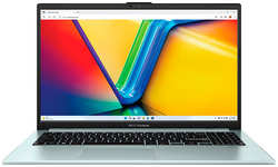 Ноутбук ASUS VivoBook Go 15 E1504FA-L1528 Green-Grey 90NB0ZR3-M00YV0 (AMD Ryzen 5 7520U 2.8Ghz / 16384Mb / 512Gb SSD / AMD Radeon Graphics / Wi-Fi / Bluetooth / Cam / 15.6 / 1920x1080 / no OS)