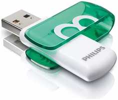 USB Flash Drive 8Gb - Philips Vivid USB 2.0 FM08FD05B / 97