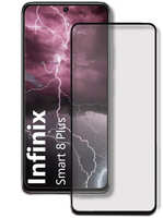 Защитное стекло Red Line для Infinix Smart 8 Plus Full Screen Tempered Glass Full Glue Black УТ000038119