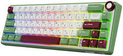 Клавиатура Royal Kludge R65 (Switch RK Chartreuse) Green Sand 6935280823923