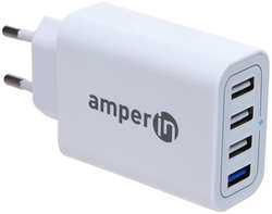 Зарядное устройство Amperin YDS-TC028-4-0-0 4-Port USB 5V 2.4A 099396
