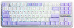 Клавиатура Aula F87 White-Purple