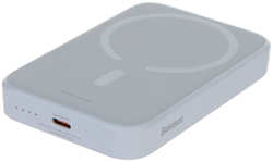 Внешний аккумулятор Baseus Power Bank Magnetic Mini Wireless Fast Charge 2022 6000mAh 20W White PPCX130002  /  PPCX100502