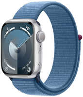 Умные часы APPLE Watch Series 9 GPS 41mm Silver Aluminium Case with Winter Blue Sport Loop MR923