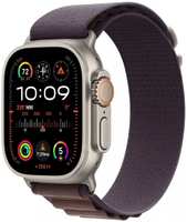 Умные часы APPLE Watch Ultra 2 GPS + Cellular 49mm Titanium Case with Indigo Alpine Loop - Large MREW3 / MRFG3