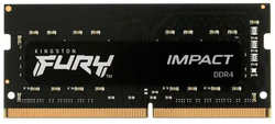 Модуль памяти Kingston Fury Impact DDR4 SO-DIMM 3200Mhz PC25600 CL40 - 16Gb KF432S20IB / 16