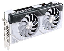 Видеокарта ASUS GeForce RTX 4070 Dual 12G OC 2520MHz PCI-E 4.0 12288Mb 21000Mhz 192 bit HDMI 3xDP DUAL-RTX4070-O12G-WHITE