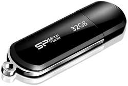 USB Flash Drive 32Gb - Silicon Power LuxMini 322 Black SP032GBUF2322V1K