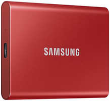 Твердотельный накопитель Samsung Portable T7 1Tb Red MU-PC1T0R / WW Portable T7 MU-PC1T0R / WW