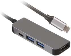 Хаб USB Palmexx 4в1 USB-C - HDMI+2xUSB 3.0+USB-C PX / HUB-006