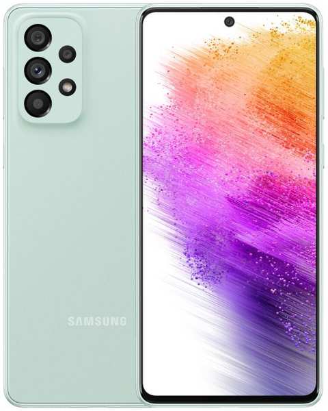 Смартфон Samsung Galaxy A73 6/128Gb 5G зелёный 23134942