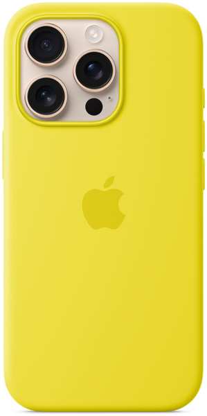 Чехол-накладка Apple iPhone 16 Pro Max Silicone Case MagSafe Желтый 23340433