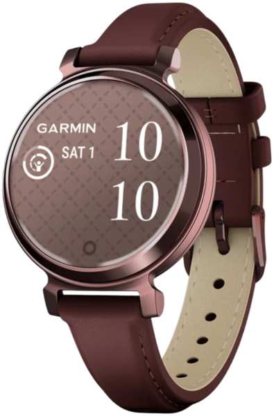 Часы Garmin Lily 2 Classic 35мм Бронзовые с кожаным ремешком