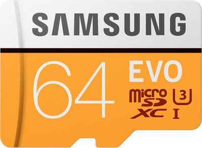 Карта памяти MicroSD Samsung EVO V2 64Gb Class10 MB-MP64GA/RU