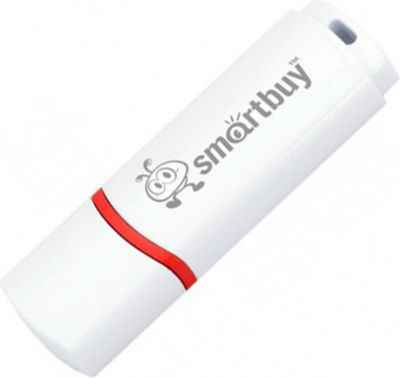USB Flash Smartbuy Crown 8GB USB2.0 White