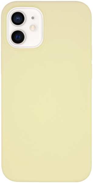 Клип-кейс VLP iPhone 12 mini liquid силикон Yellow 23734826