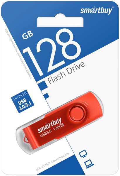 USB Flash Smartbuy 128 ГБ Twist (SB128GB3TWR)