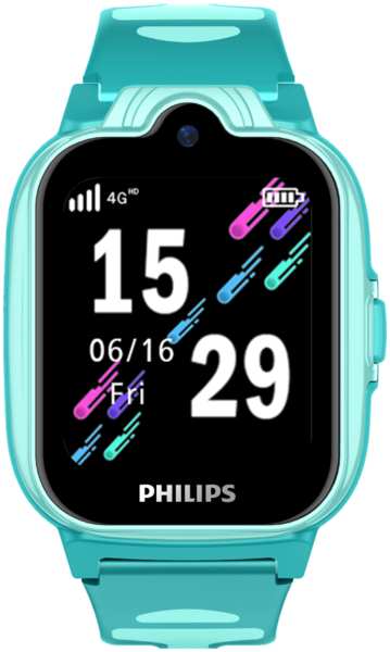 Детские часы Philips 4G W6610 Зелёные