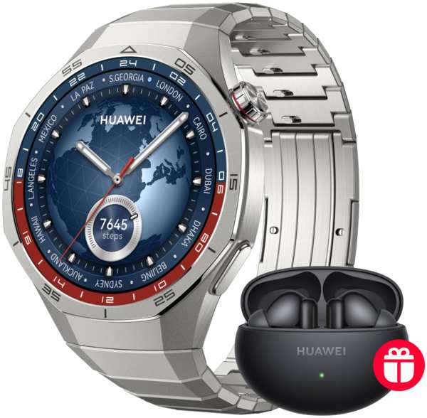 Часы HUAWEI Watch GT 5 Pro Vili Титановые 23930922