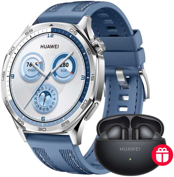 Часы HUAWEI Watch GT 5 Vili 46мм Синие 23930943