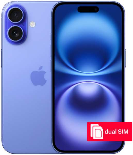 Смартфон Apple iPhone 16 Plus 256Gb SIM + SIM Ultramarine