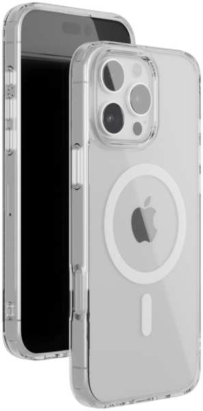 Чехол-накладка VLP Air Case с MagSafe для iPhone 16 Pro Max Прозрачный 23934313