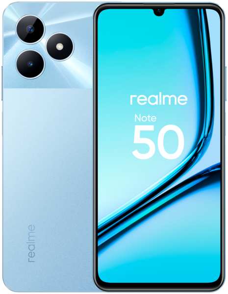 Смартфон realme Note 50 4/256 Гб Голубой 23939650