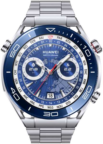 Часы HUAWEI WATCH Ultimate Colombo-B29 Серебристый океан 23947030