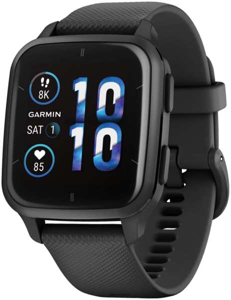 Часы Garmin Venu Sq 2 Music Edition Черные 23956876