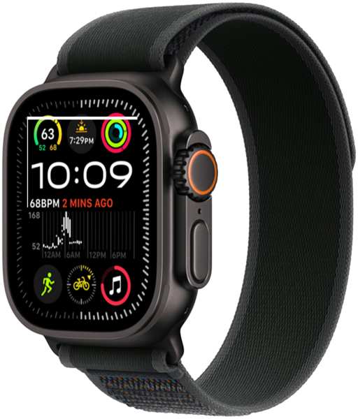 Часы Apple Watch Ultra 2 (2024) Titanium +ремешок Trail Loop (M/L)