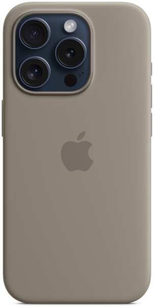Чехол-накладка Apple iPhone 15 Pro Max Silicone Case with MagSafe Серый 23967774