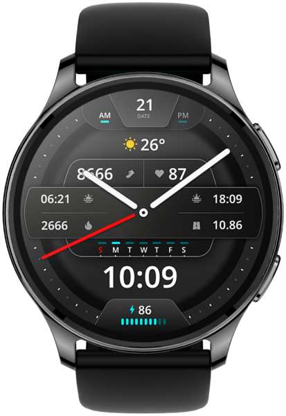 Часы Amazfit Pop 3R Черные