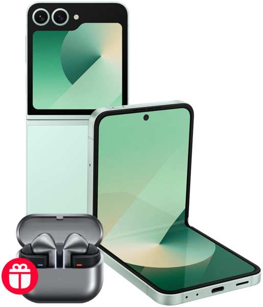 Смартфон Samsung Galaxy Z Flip6 12/512 Гб 5G Зеленый 23990682