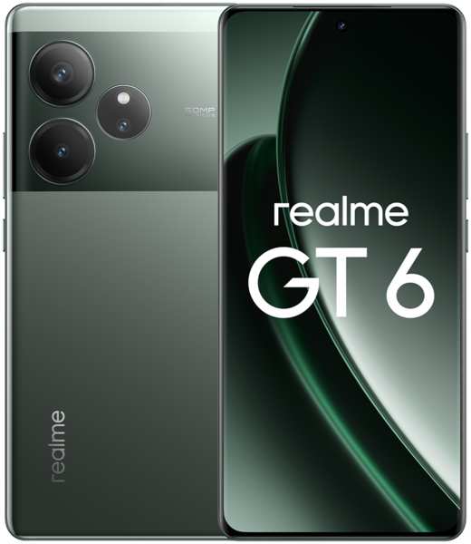 Смартфон realme GT 6 12/256 Гб Зеленый туман 23992222