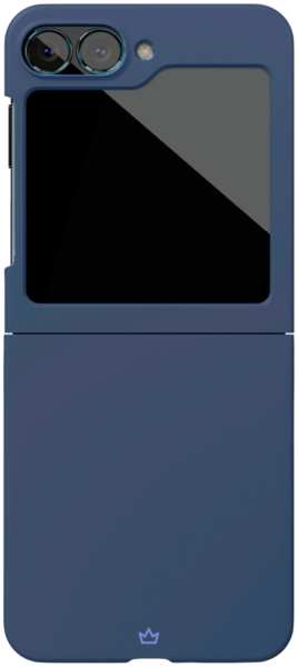 Чехол-накладка VLP Flex Case для Samsung Galaxy Z Flip6 синий 23992616