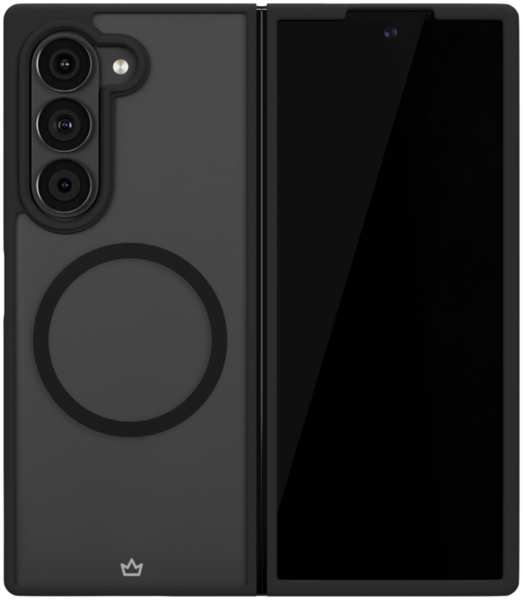 Чехол-накладка VLP Moon Case с MagSafe для Samsung Galaxy Z Fold6 Черный 23992663