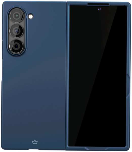 Чехол-накладка VLP Flex Case для Samsung Galaxy Z Fold6 синий 23992690