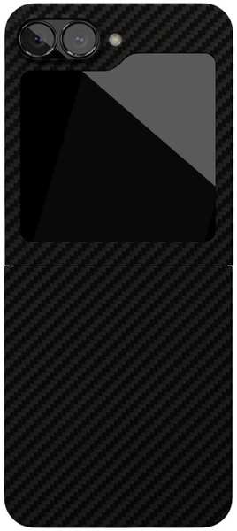 Чехол-накладка VLP Kevlar Case с MagSafe для Samsung Galaxy Z Flip6 Черный 23992740
