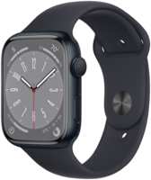 Часы Apple Watch Series 8 GPS 45мм MNUL3 корпус из алюминия Темная ночь + ремешок Темная ночь
