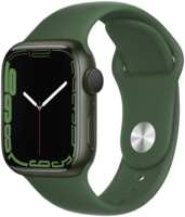 Часы Apple Watch Series 7 GPS 41мм корпус из алюминия Зеленый + ремешок Зеленый (MKN03RU / A) (MKN03RU/A)