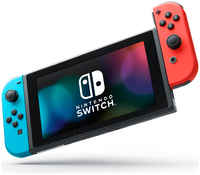 Игровая консоль Nintendo Switch неоновая синяя/неоновая красная