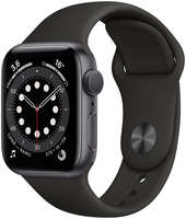 Часы Apple Watch Series 6 GPS 40мм корпус из алюминия космос + ремешок (MG133RU/A)